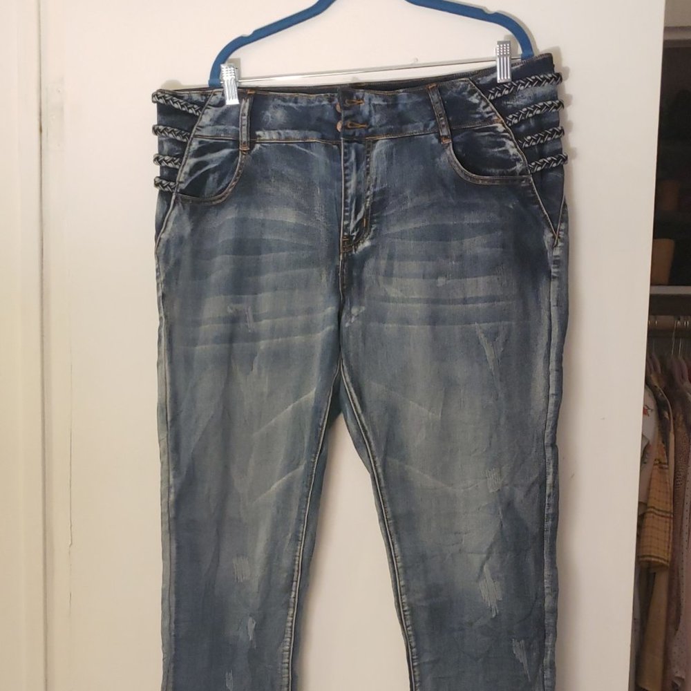 VIP Jeans Skinny Leg - Size 20